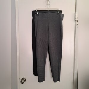 Lot - Two Torrid Moto Leggings DAMAGED